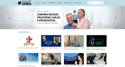 Desktop Screenshot of divulgadorespirita.com.br